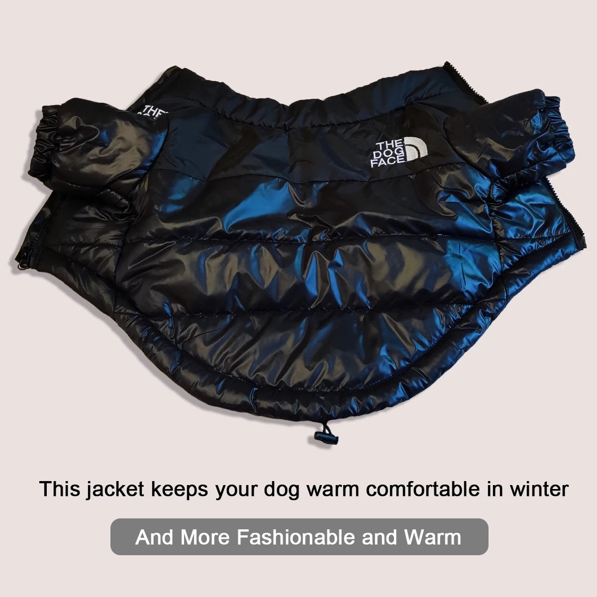 Warm bubble coat for Small Medium & large Dogs.