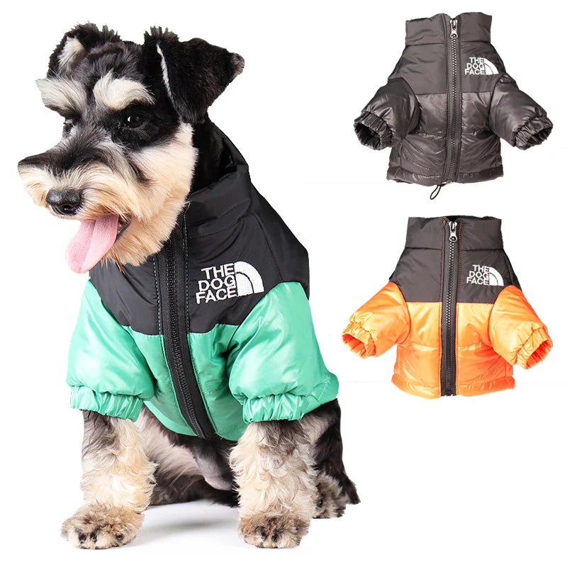 Warm bubble coat for Small Medium & large Dogs.